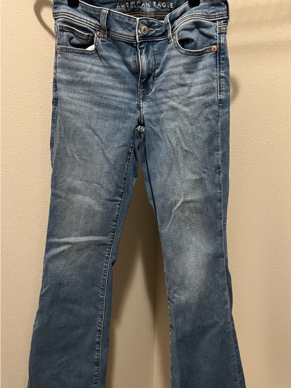 American Eagle Outfitters Medium Light Wash Bootcut Jeans